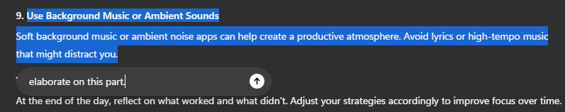 canvas user interface